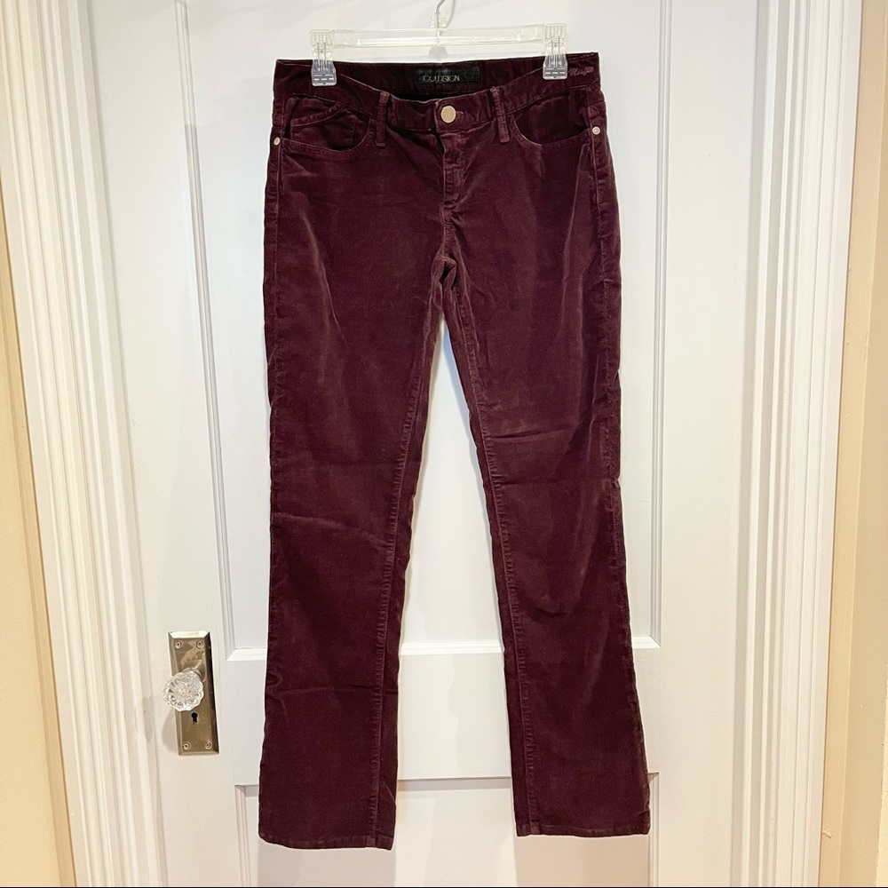 ⭐️ Goldsign Misfit Corduroys Burgundy 29